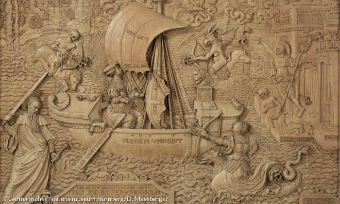 Allegorie auf den christlichen Heilsweg, Peter Dell d. Ä., 1534, Germanisches Nationalmuseum Nürnberg