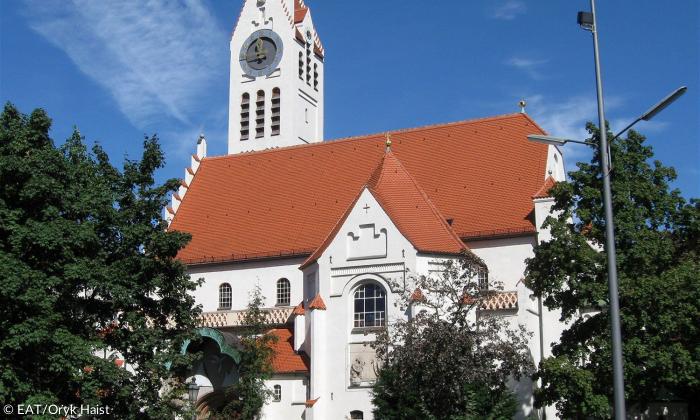 Erlöserkirche München-Schwabing Aussenansicht