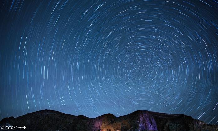 Zeitumstellung Himmel Nacht 
