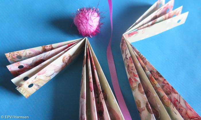 Engel basteln mit Papier