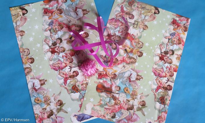Engel basteln mit Papier