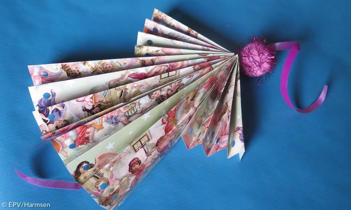 Engel basteln mit Papier