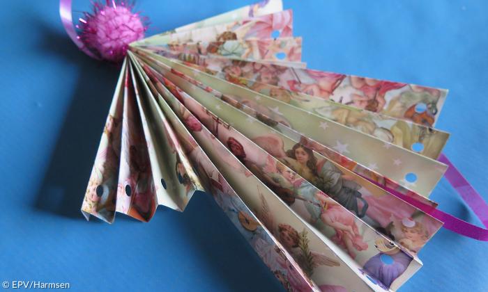 Engel basteln aus Papier