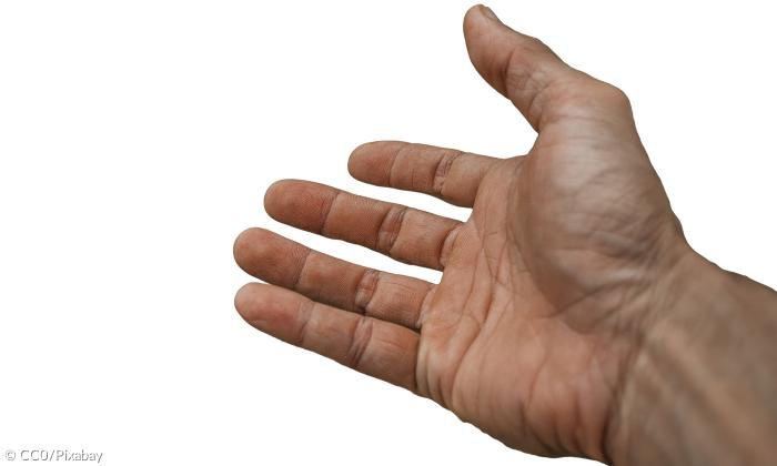 Hand Hilfe