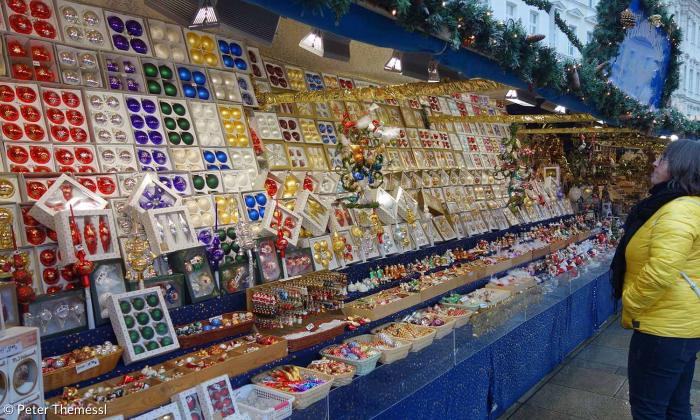 Stand auf dem Regensburger Christkindlmarkt.