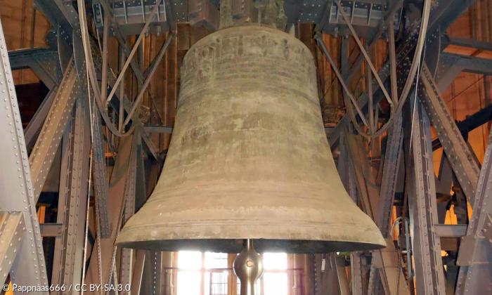 Die tontiefste Glocke Deutschlands: Der »dicke Pitter« im Kölner Dom ist 24 Tonnen schwer.