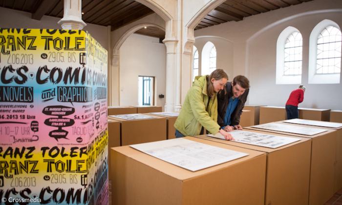 Ausstellung "Toleranz in Comics und Graphic Novels" in der Münchner Markuskirche
