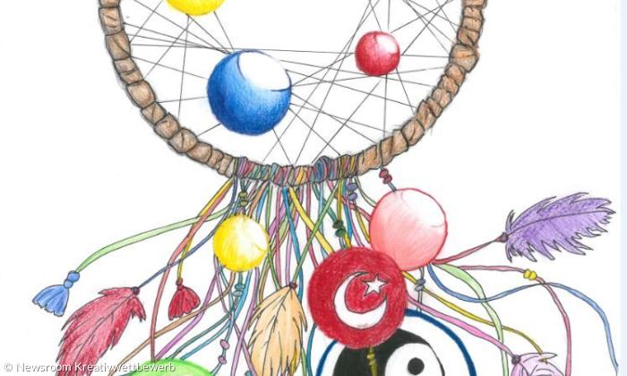 Eine Einsendung zum Kreativ-Wettbewerb Weltreligionen.