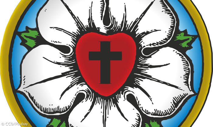 Lutherrrose Münze