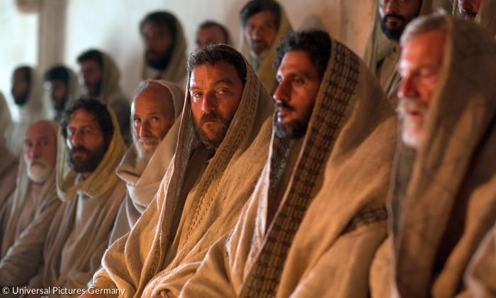 Geschlechterherrschaft: Männer in der Synagoge von Magdala am See Genezareth.