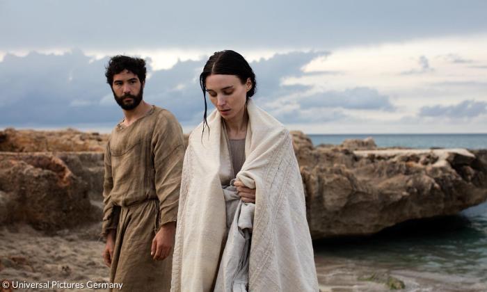 Judas (Tahar Rahim) und Maria Magdalena (Rooney Mara).