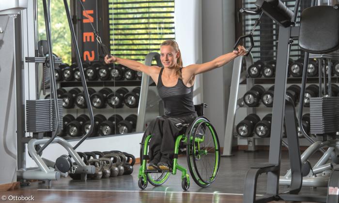 Anna Schaffelhuber trainiert für die Special Olympics.