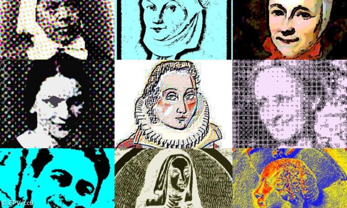 Evangelische Frauen / Collage