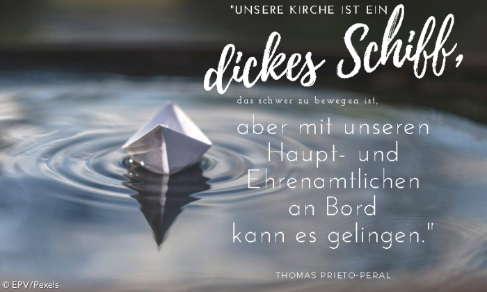 Canva PuK Prieto-Peral Schiff Kirche Reform