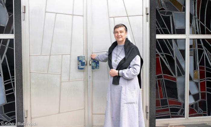 Priorin Schwester Birgit-Marie Henniger der Christusbruderschaft Selbitz.