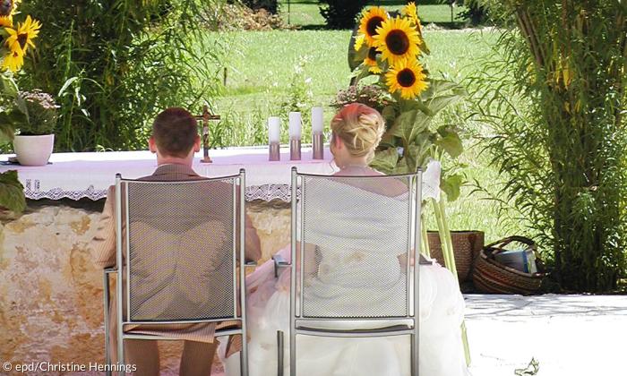 Hochzeit im Grünen