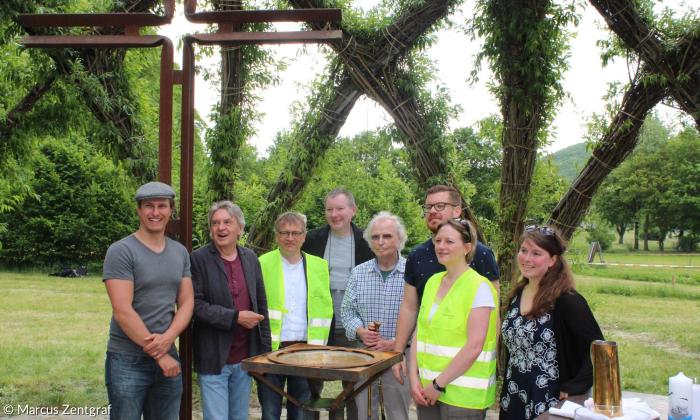 Neues Taufbecken Pappenheim Weidenkirche