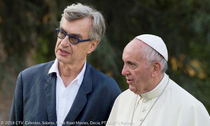 Protestant Wim Wenders, Papst Franziskus.