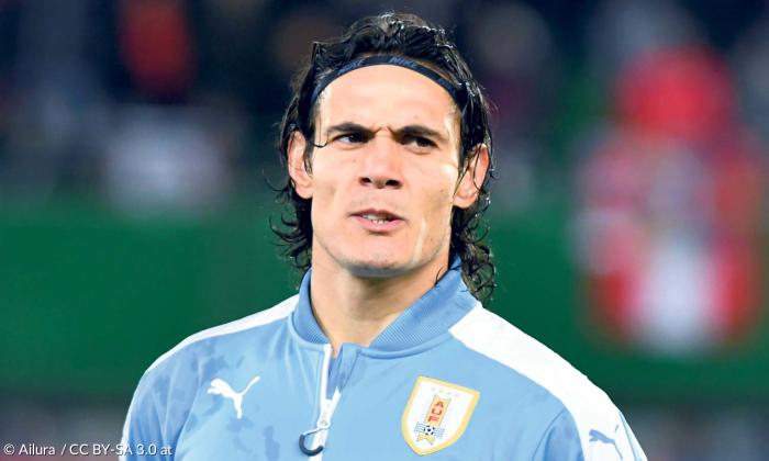 Fußballspieler Edinson Cavani.