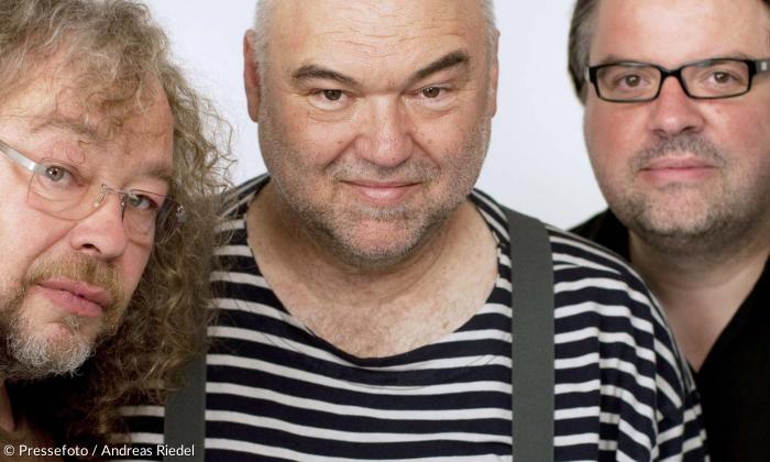 Wolfgang Buck - »BUCK 3« - mit Felix Lauschus (links) und Rupert Schellenberger.