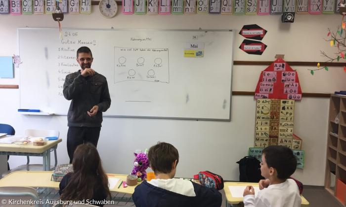 Deutschunterricht an der evangelischen Schule in Joinville