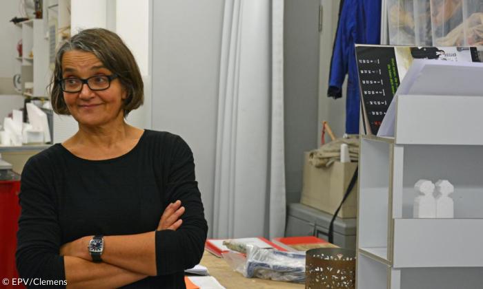 Künstlerin Sabine Straub