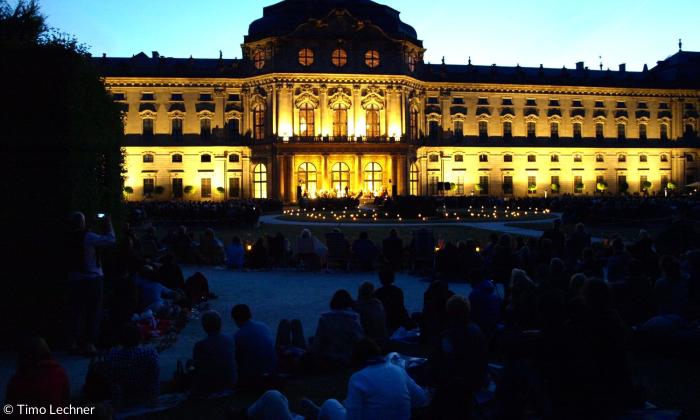 Hofgarten der Würzburger Residenz