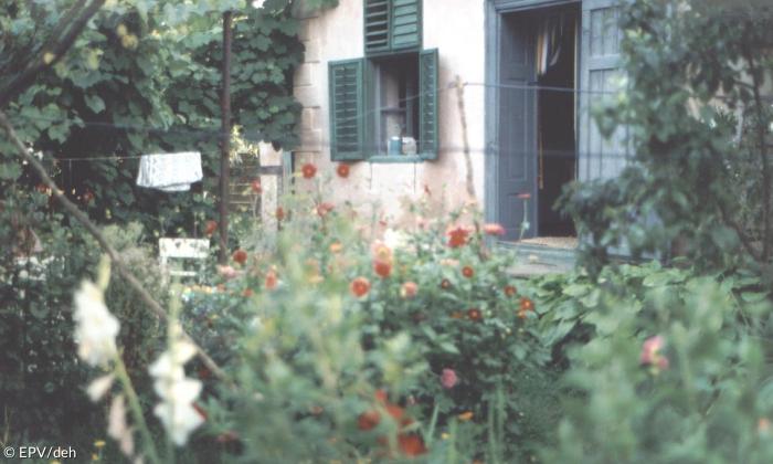 Haus mit Garten