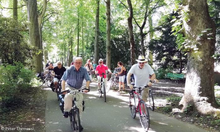 Radtour durch die Geschichte Regensburgs.