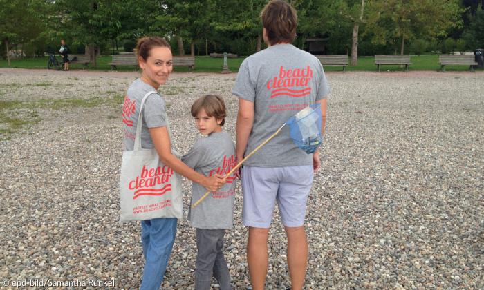 Anne  Mäusbacher mit Familie