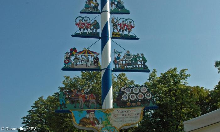 Maibaum Viktualienmarkt