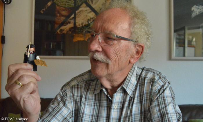 Arno Hildebrandt hat Luthers Leben in Reimform aufgeschrieben