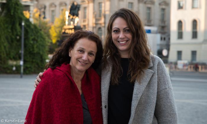 Anja Tuckermann und Kristina Milz