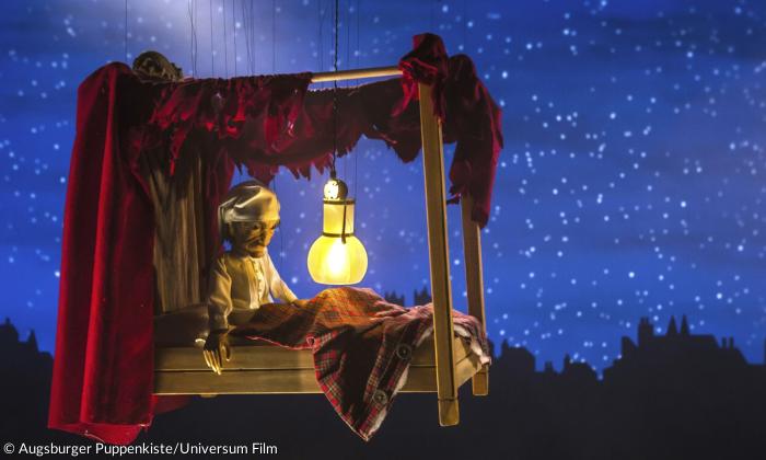 Szene aus dem neuen Weihnachtsfilm der Augsburger Puppenkiste
