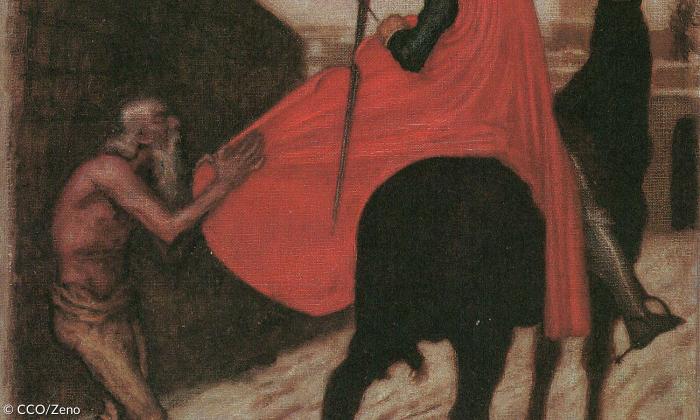 Heilige Martin von Tours von Franz von Stuck