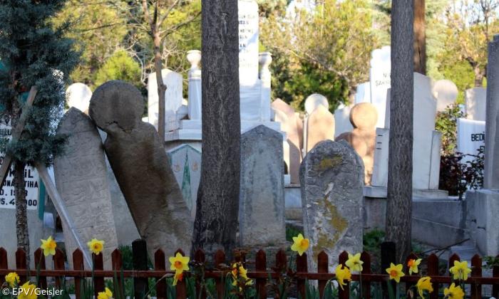 Islamischer Friedhof in Konya Türkei