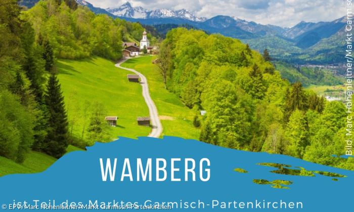 Kirchdorf Wamberg bei Garmisch-Partenkirchen