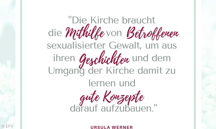 Zitat Ursula Werner Kirche Umgang mit Betroffenen sexualisierter Gewalt