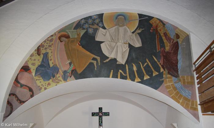 Christuskirche Garmisch Apsisbogen