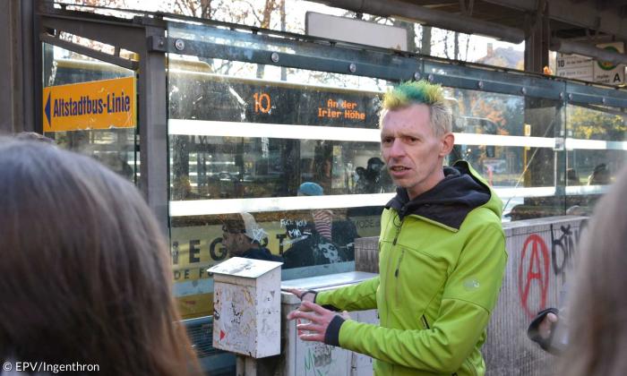 Ben Peter, Streetworker in Regensburg