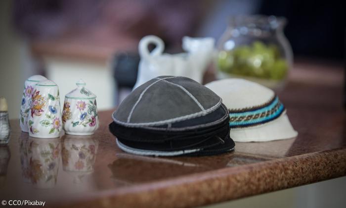 Die Kippa ist eine Kopfbedeckung für männliche Juden.