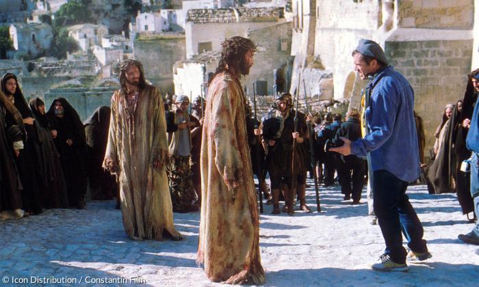 Mel Gibson bei den Dreharbeiten zu »The Passion of the Christ« in Matera.