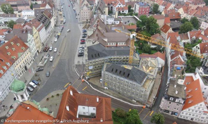Das neue Ulrichseck von oben