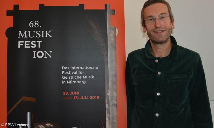 Moritz Puschke, künstlerischer Leiter der Internationalen Orgelwoche Nürnberg