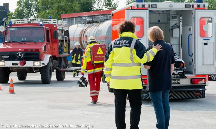 Großeinsatz mit Notfallseelsorge