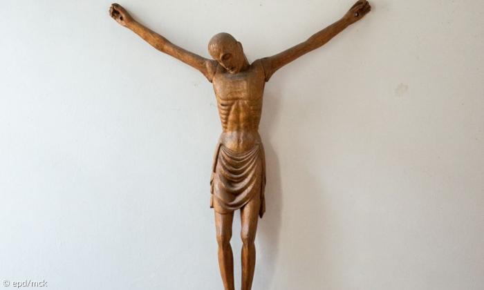 Kruzifix in der St. Stephanskirche in Lindau