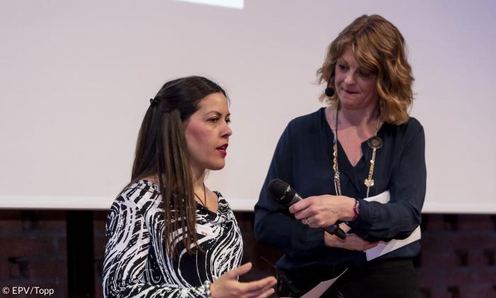 Fotografin Chiara Dazi bei der Lagois-Preisverleihung 2019