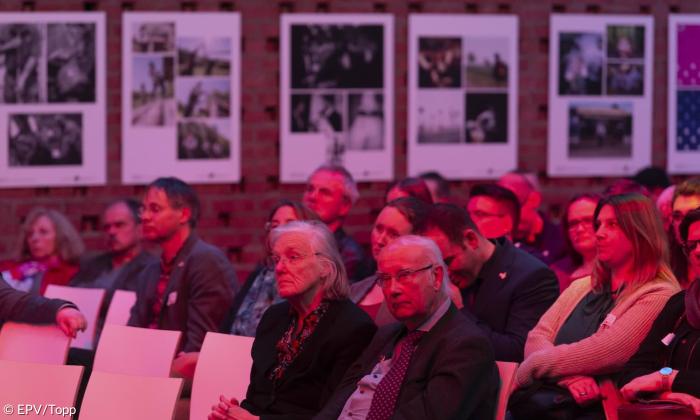 Ehepaar Loewenich bei der Preisverleihung Lagois-Fotowettbewerb 2019 in München