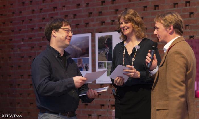 Christoph Otto bei der Preisverleihung Lagois 2019 in München