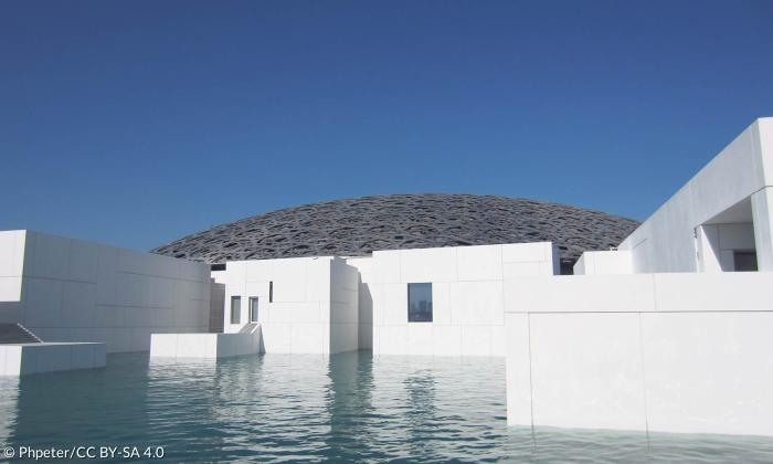 Der Louvre Abu Dhabi.